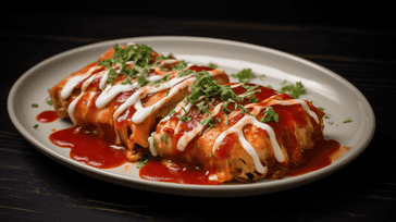 Savor the Taste: Chicken Enchiladas with Red Sauce Recipe!