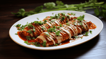 Savor the Taste: Chicken Enchiladas with Red Sauce Recipe!