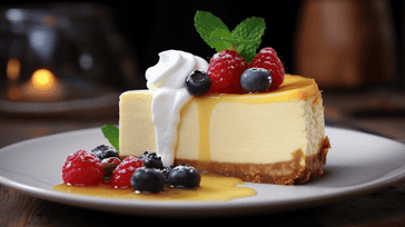 Delight in Our Creamy New York Cheesecake - Taste the Difference!