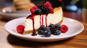Delight in Our Creamy New York Cheesecake - Taste the Difference!